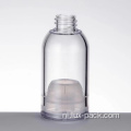Factory Prijs Plastic Luxe Luxe Cosmetische verpakking Transparante hervulbare airless pompfles